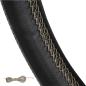 Preview: XLBG3 Xkeribom Leder Lenkradbezug zum Schnüren 37-38cm Sport Design mit Farbauswahl + STAFFELPREISE